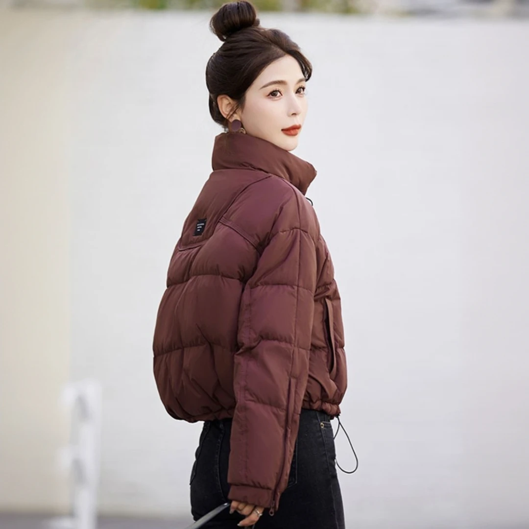 九江短款羽绒服女秋冬季2025年新款时尚洋气设计感高端品牌小个子