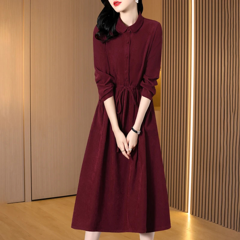 喜时尚婚宴连衣裙女初秋2025新款高端气质结婚贵妇人品牌妈妈裙子