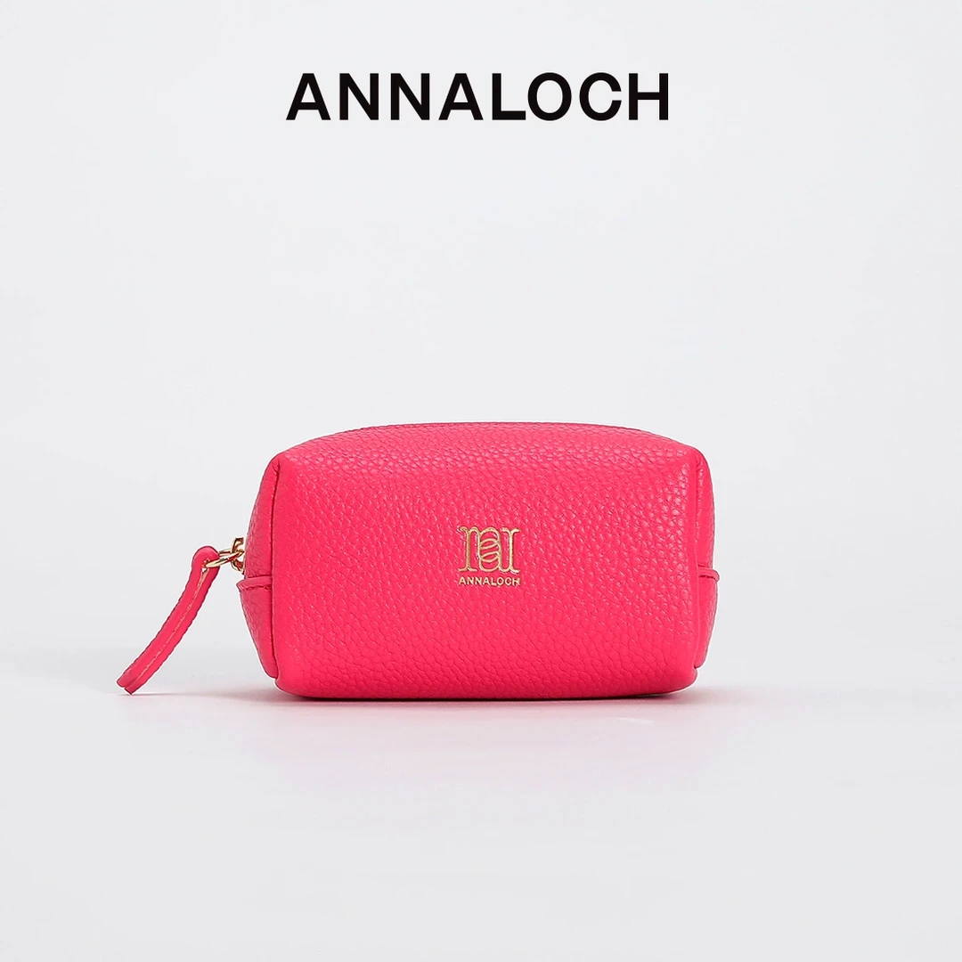 ANNALOCH配饰系列荔枝纹口红包高级迷你收纳包