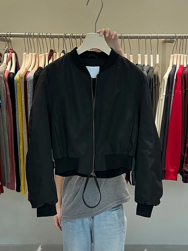 设计感棒球服外套女装百搭秋季韩版宽松休闲短款夹克开衫上衣小众