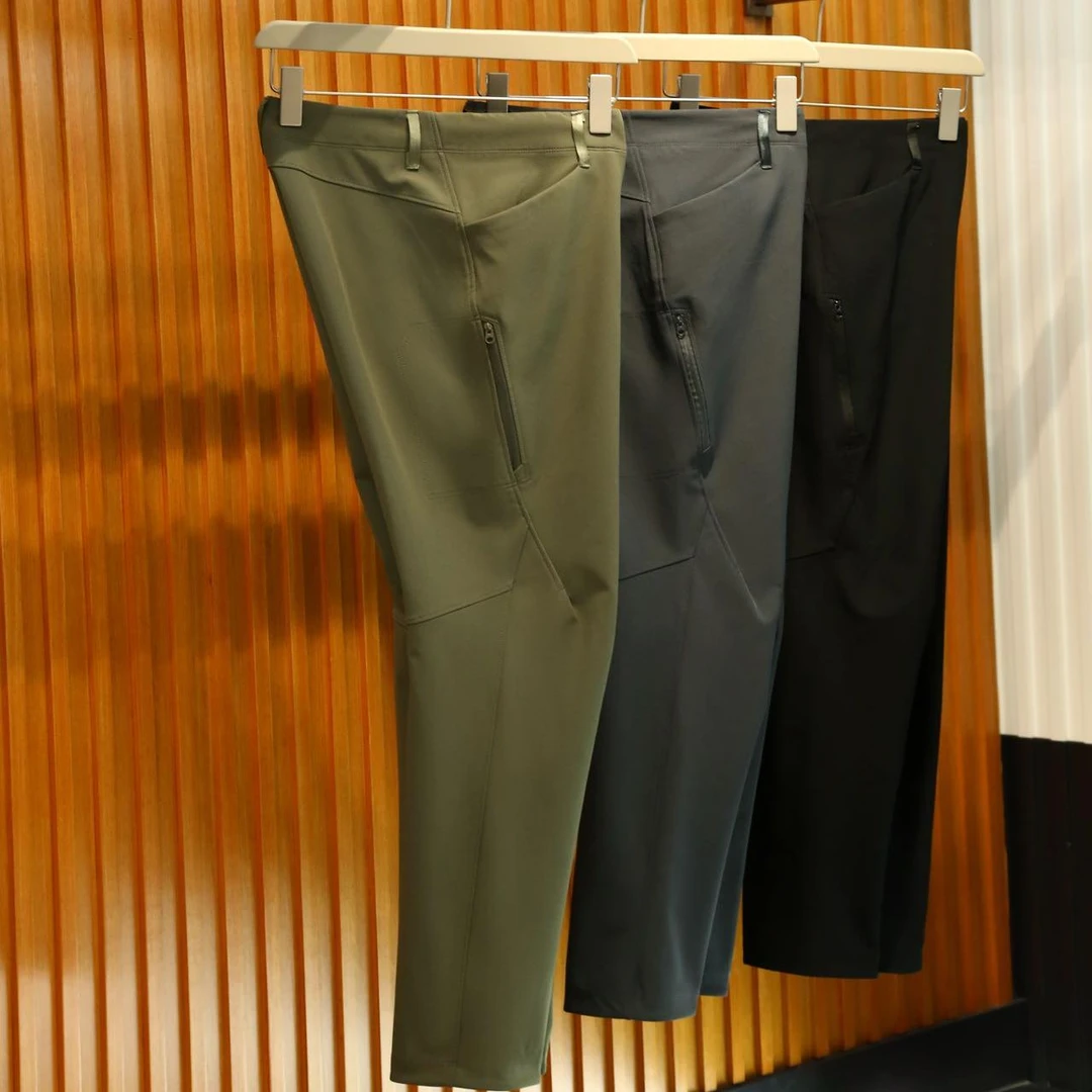 "茑"城市机能系列！3D立体裁剪！防风防泼水！男士户外软壳休闲裤