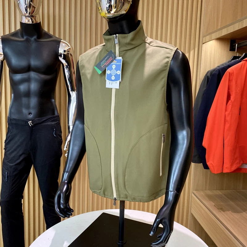 鼎级主推！都市高端户外！秋冬男士意式加绒保暖软壳马甲外套背心