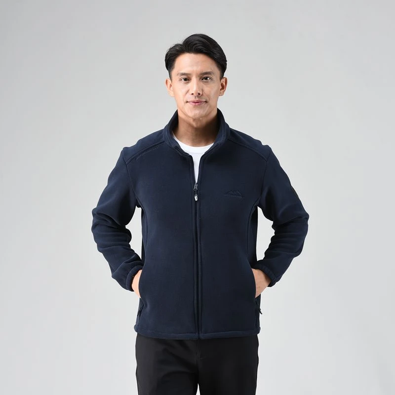 2023新款奥粒绒外套男款加绒加厚抓绒衣