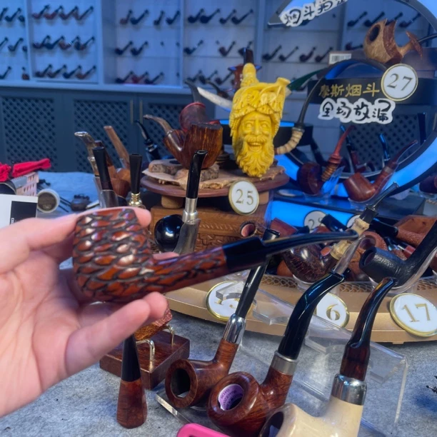 老斗，意大利欧德布莱尔石楠木烟斗