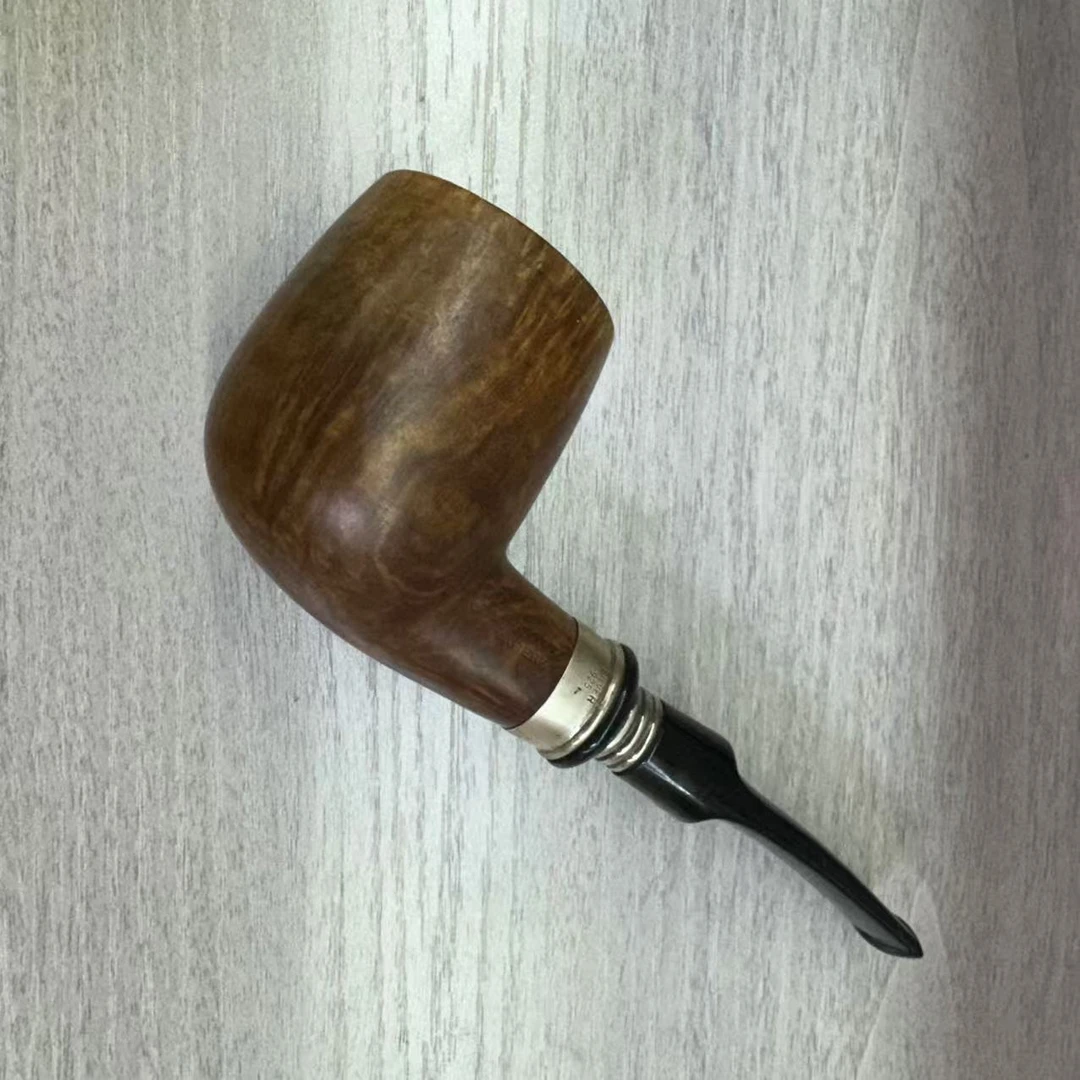 意大利卓凡尼华伦天奴烟斗老斗银装饰圈