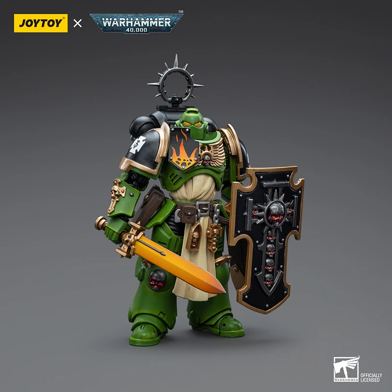 JOYTOY/暗源【直播链接】战锤40K火蜥蜴剑卫老兵1：18可动兵人