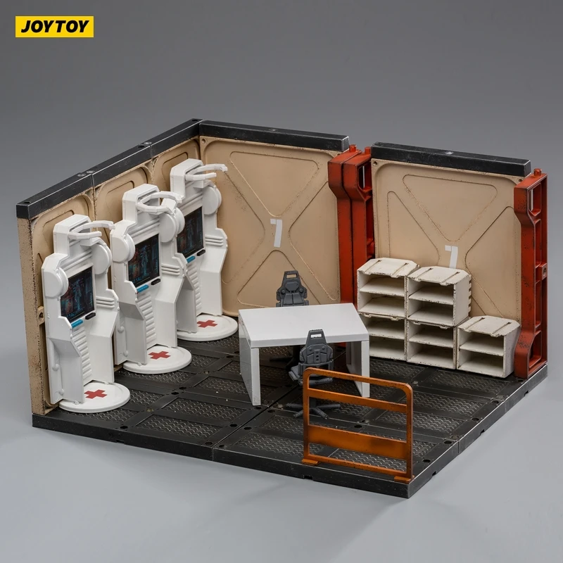 JOYTOY/暗源 1：18 场景05手办模型玩具兵人可动配件成品现代现货