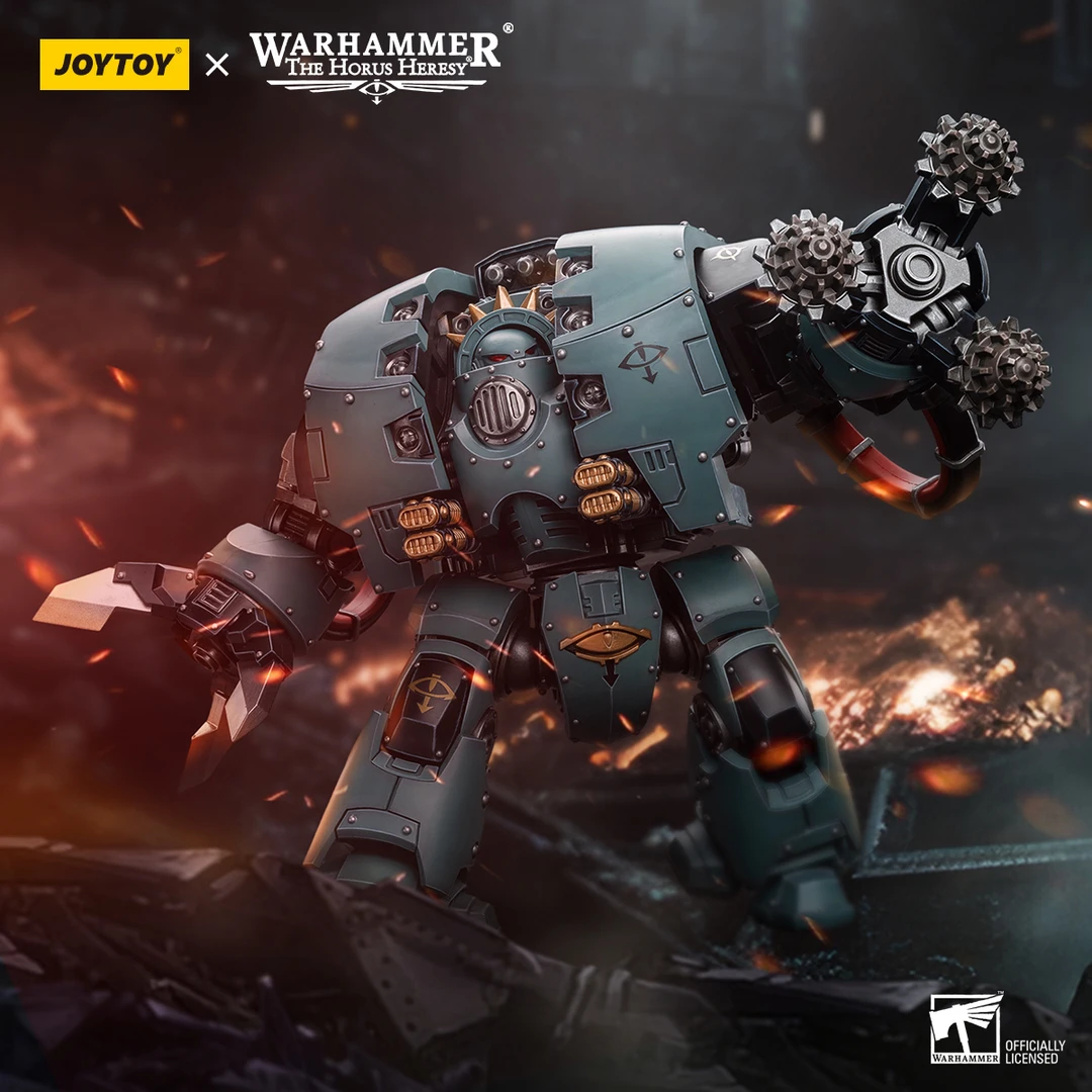 JOYTOY/暗源战锤荷鲁斯之子 1：18利维坦无畏可动机甲