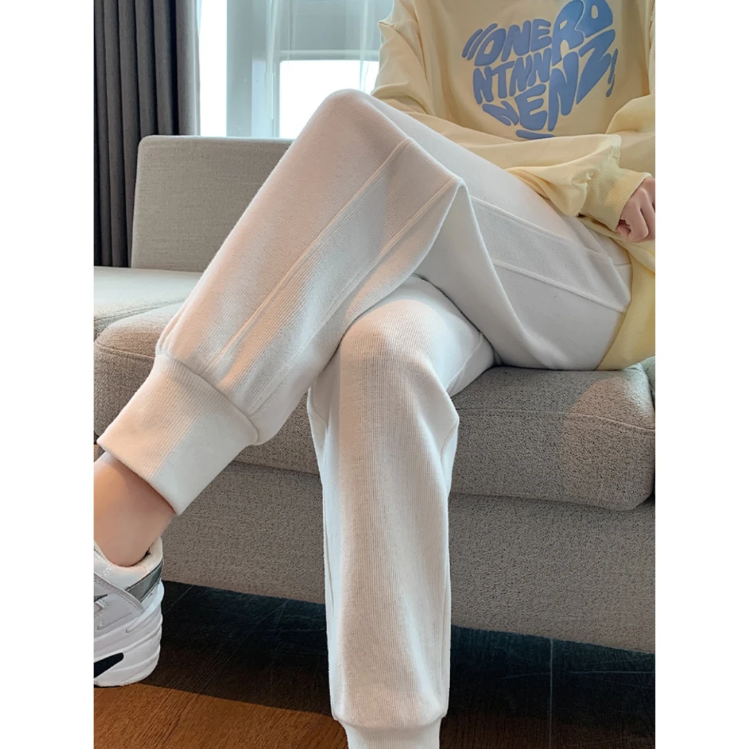 专柜撤柜英国联名孕妇裤秋冬款2023新款加绒加厚运动保暖休闲裤