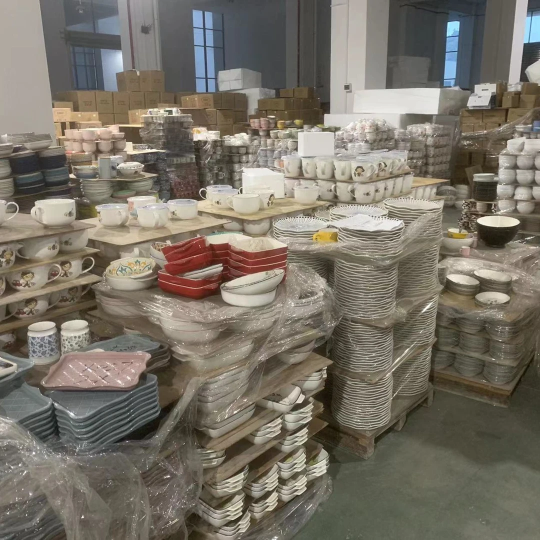 （邱邱主播专属）外贸精品陶瓷餐具碗盘杯B051-B100