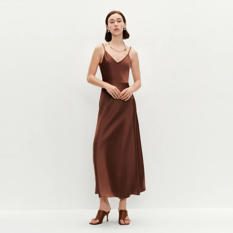 【商场同款】HPLY荷比俪24夏新女收腰修身显瘦连衣裙HME22750401T