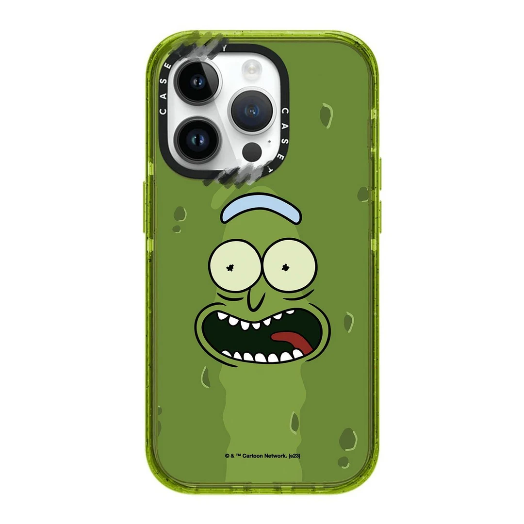 C家联名瑞克和莫蒂15Pro适用iPhone14ProMax苹果13Pro防摔趣味