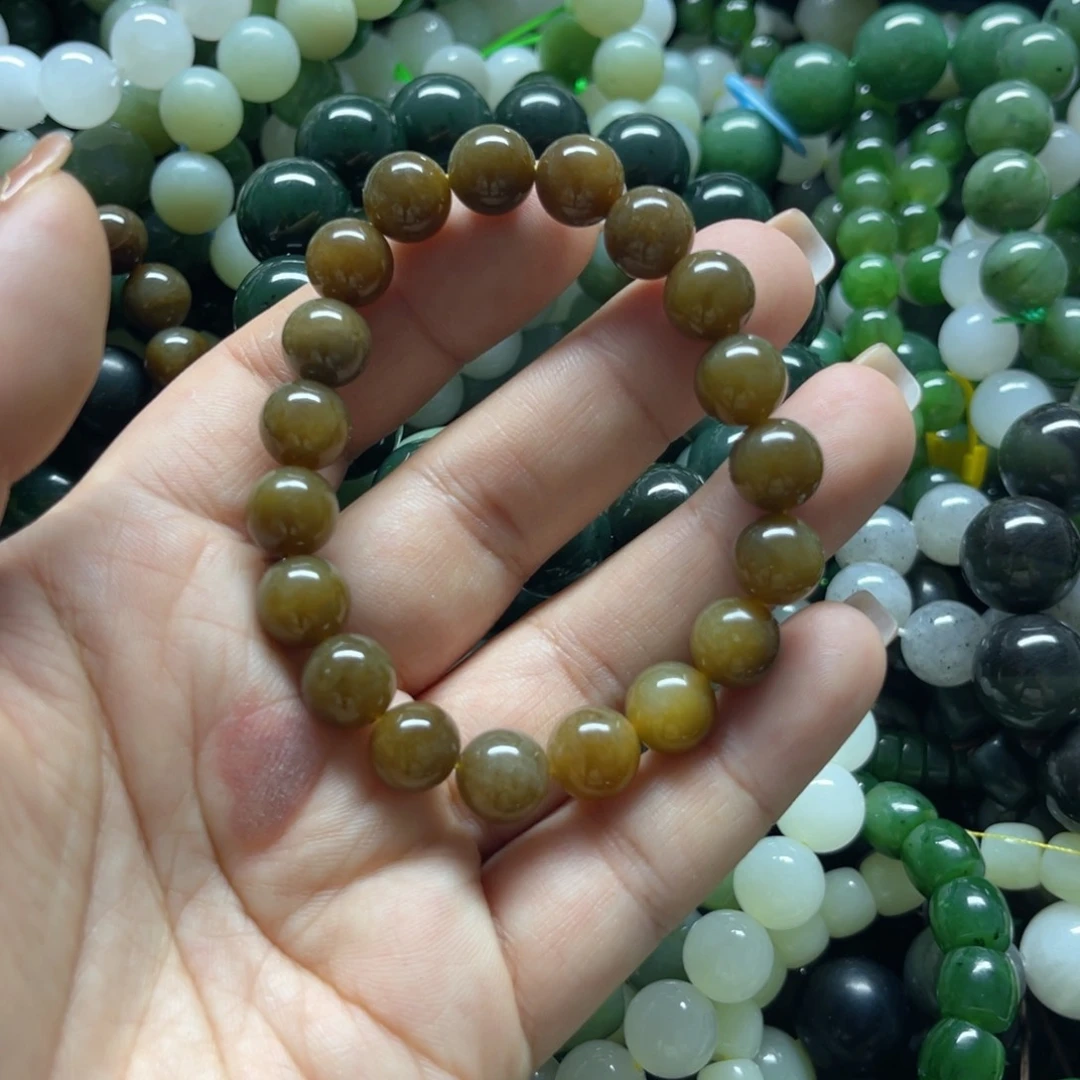 和田玉手链未镶嵌