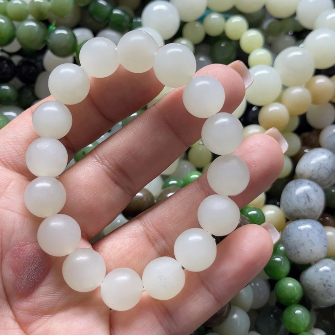 和田玉手链未镶嵌