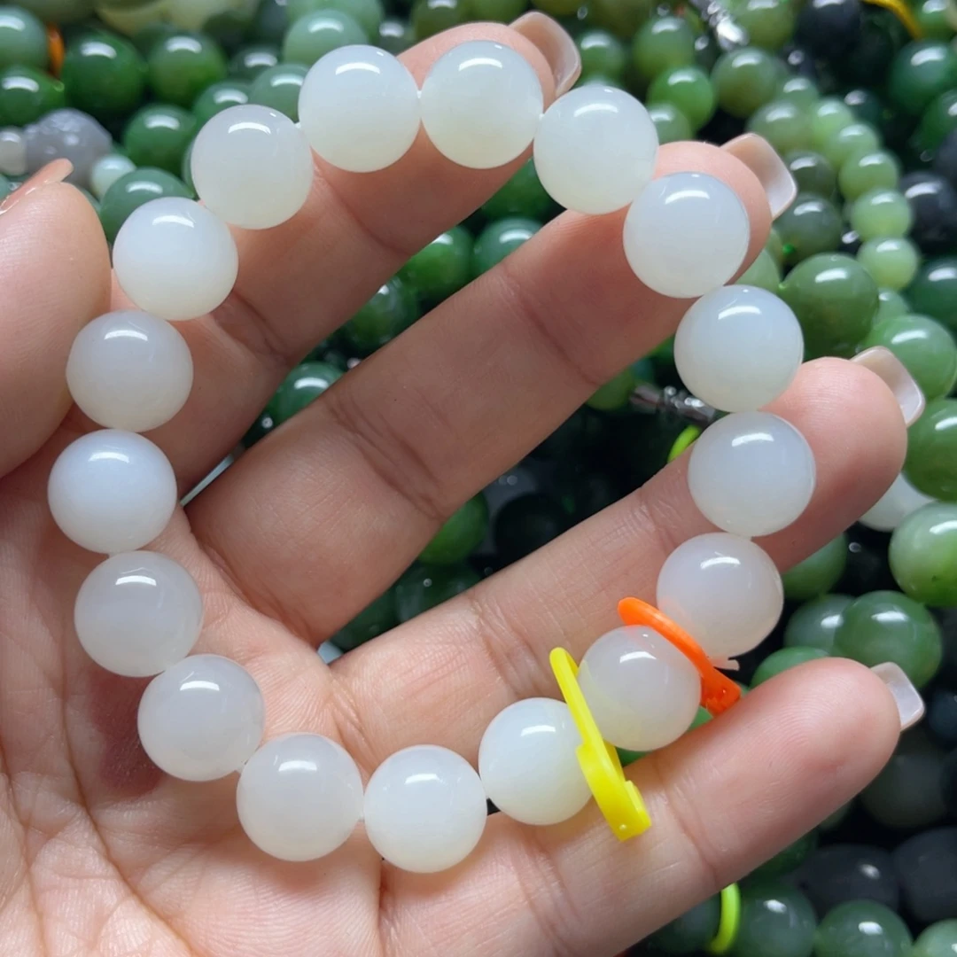 和田玉手链未镶嵌