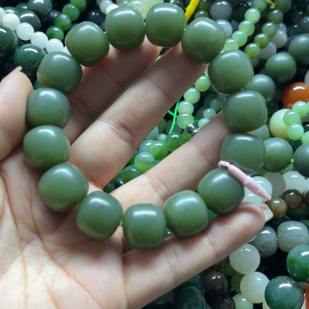 和田玉手链未镶嵌