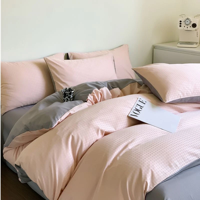 TeddyBear/泰迪熊 【QT】A类抗菌防螨提花轻奢四件套