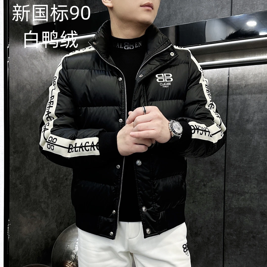 【YOS】经典潮流羽绒服 雄哥家 冬季男士时尚个性保暖羽绒服23236