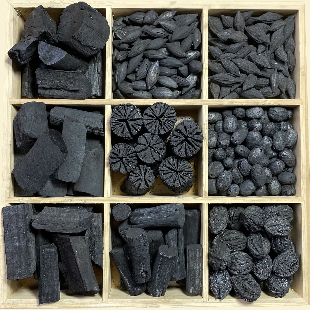 煮茶炭小块炭围炉煮茶炭家用煮茶炭橄榄炭核桃炭乌榄炭