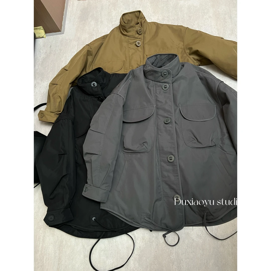 晓宇女装【时髦精】王炸福利 保暖羽绒服 冬季单排扣白鸭绒羽绒服