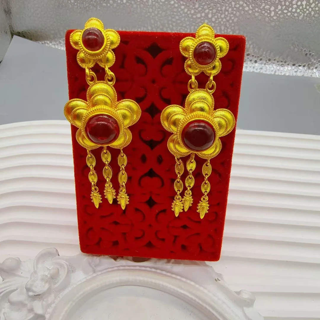 铜合金耳饰 铜合金精美耳环0088HALKA-2