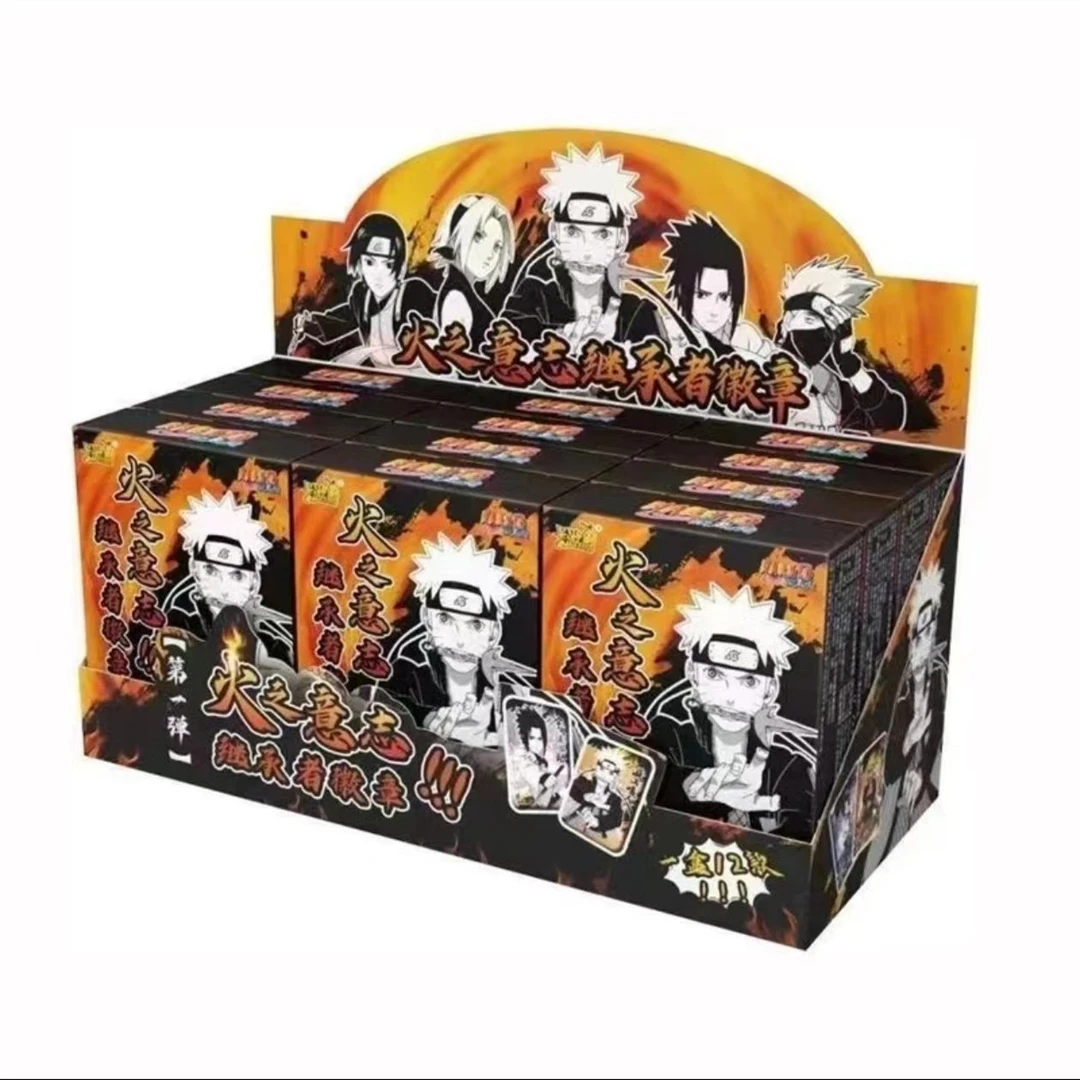 火影忍者火之意志继承者徽章  盲盒  卡牌