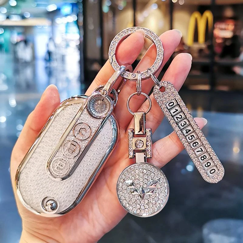 22款五菱miniev钥匙套宏光迷你GB马卡龙三代车GAMEBOY女s3壳包扣