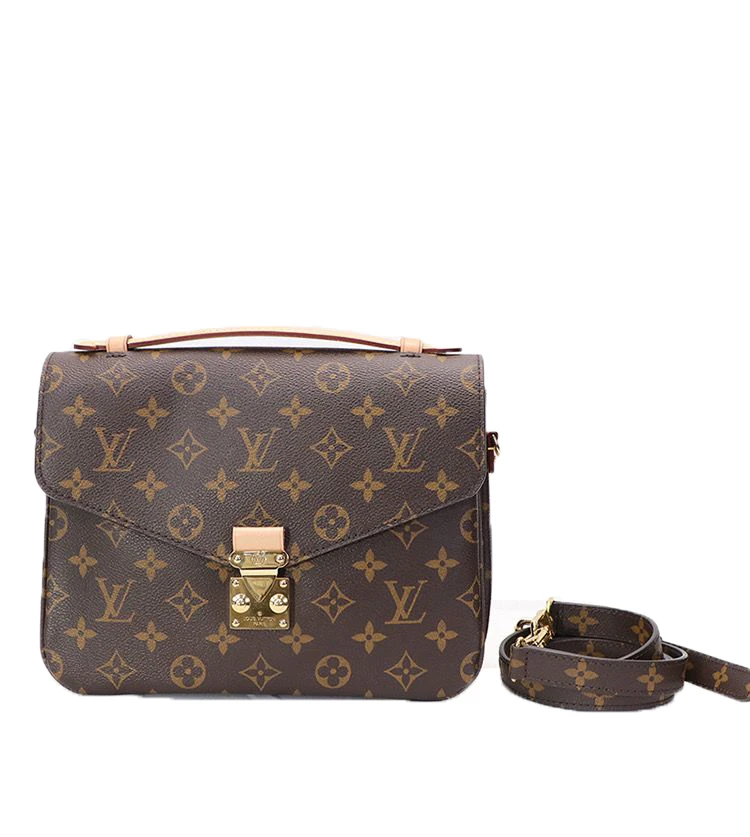 99新 LouisVuitton/路易威登 邮差老花/拼色单肩斜挎包 原盒原尘