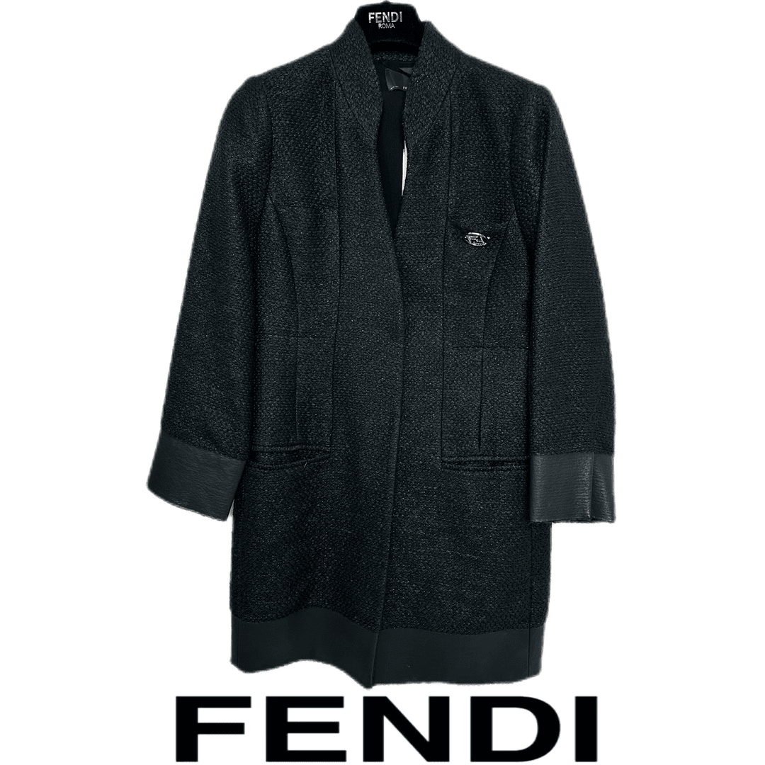 95新 FENDI/芬迪 芬迪/38码/长款外套/XYL50649