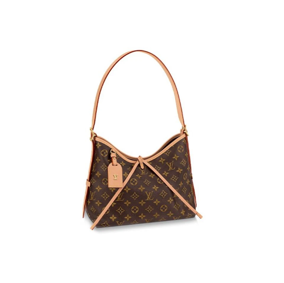 全新未使用 LouisVuitton/路易威登 原盒 Carryall帆布经典小号包
