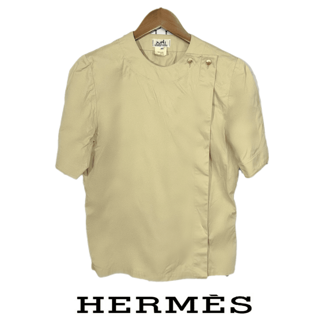 95新 Hermes/爱马仕 /42码 短袖/51309