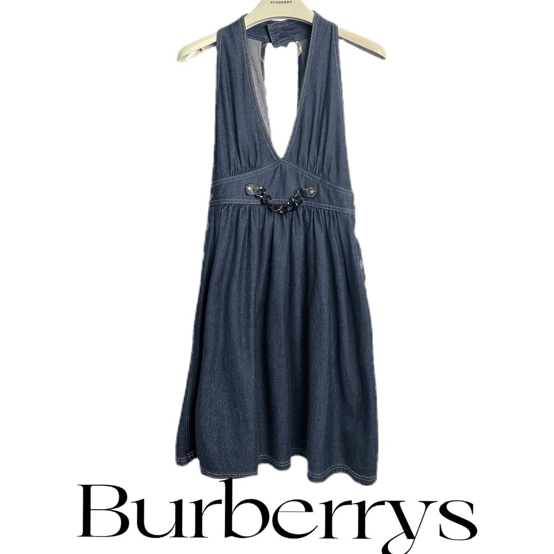 95新 BURBERRY/博柏利 巴宝莉/牛仔连衣裙/95新/xyl41001