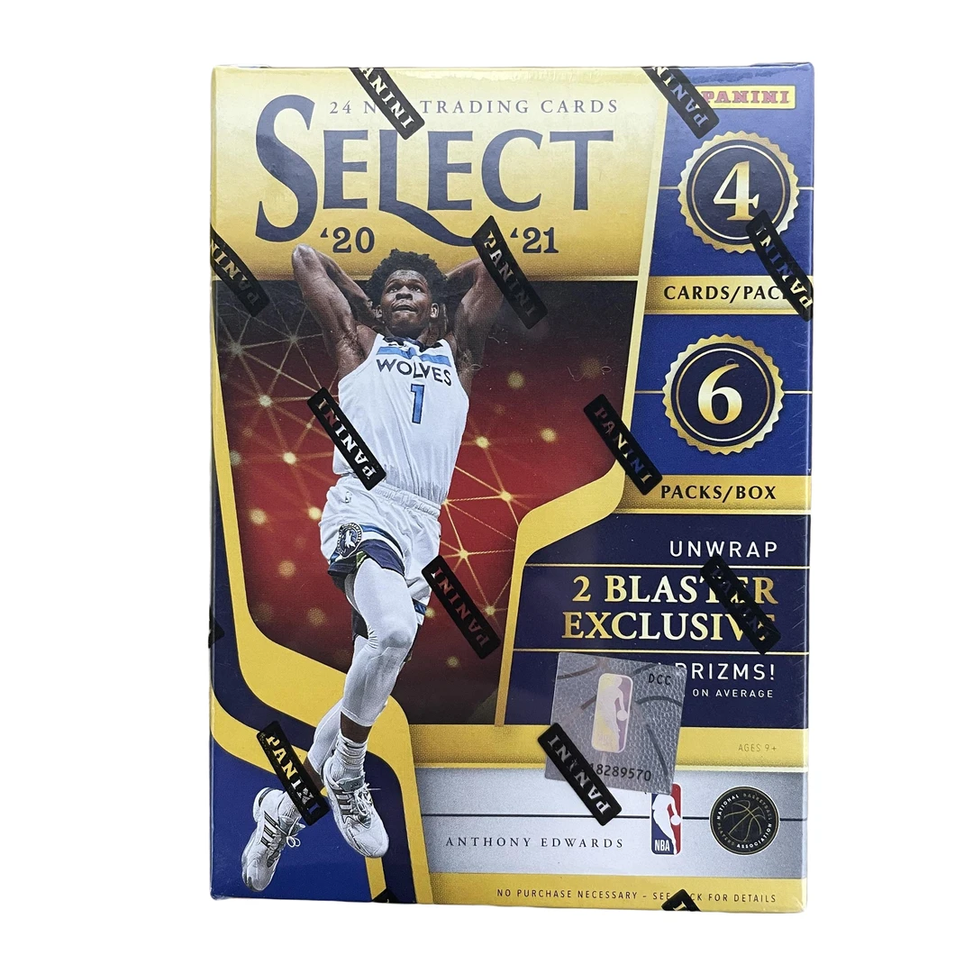 【拆盒】20-21 select 雷 球星卡卡牌盲盒 【未成年禁止下单】