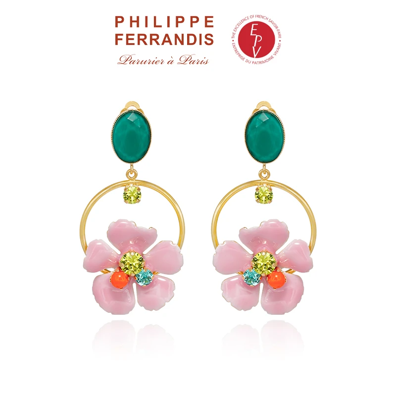 PHILIPPE FERRANDIS 耳环【法国进口】繁樱绽放奢华版耳环