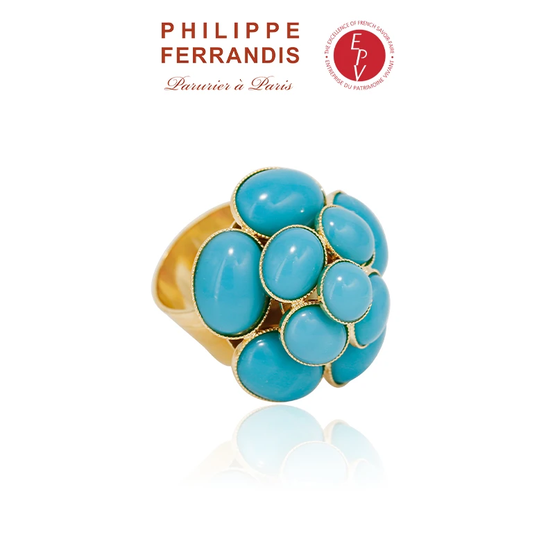 PHILIPPE FERRANDIS  戒指 【法国进口】宇宙之爱山茶花戒指