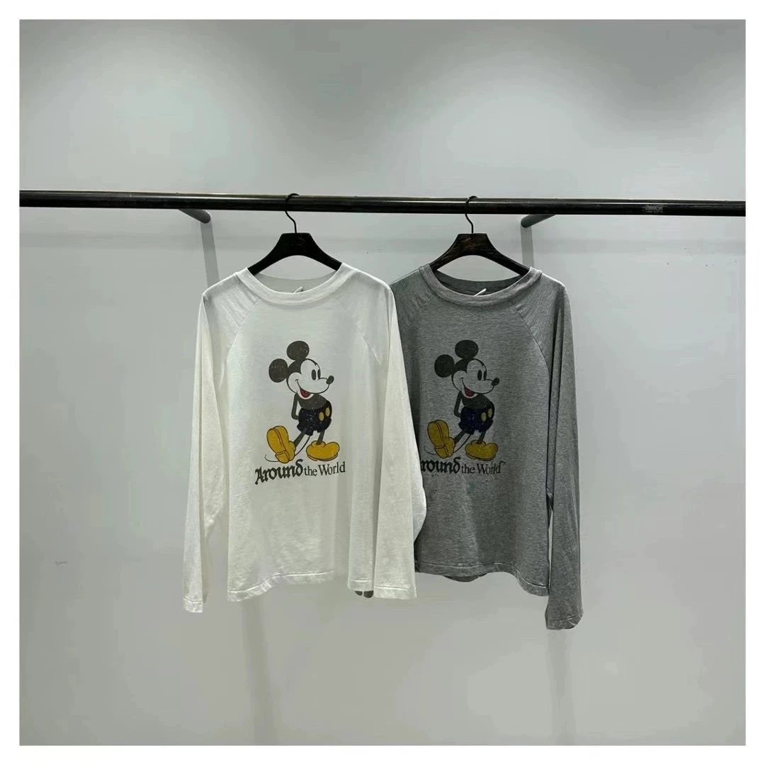 韩国东大门正品代购  百搭黄鞋米奇T恤 （no退no换）