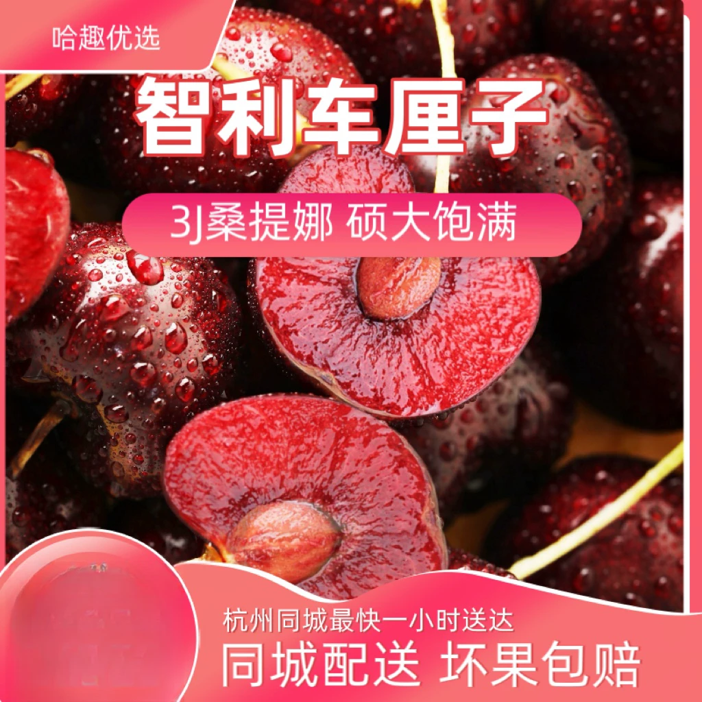 【杭州上海】智利进口桑提娜车厘子礼盒装
