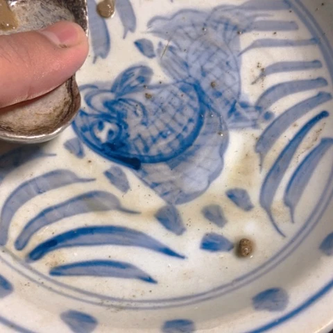 盘瓷器瓷器摆件盘子