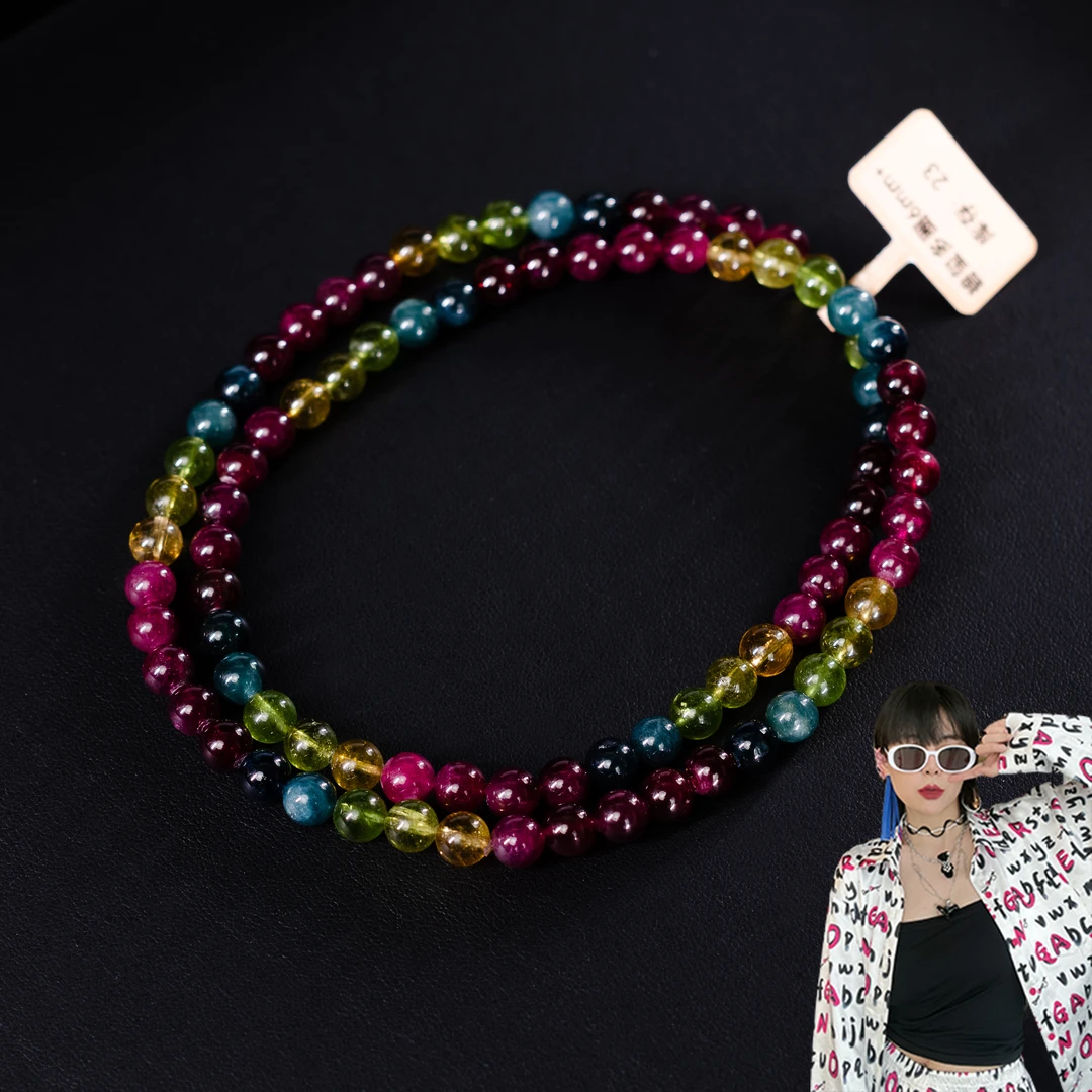 【芦芦专属】碧玺多圈6mm+KTZBJM1001