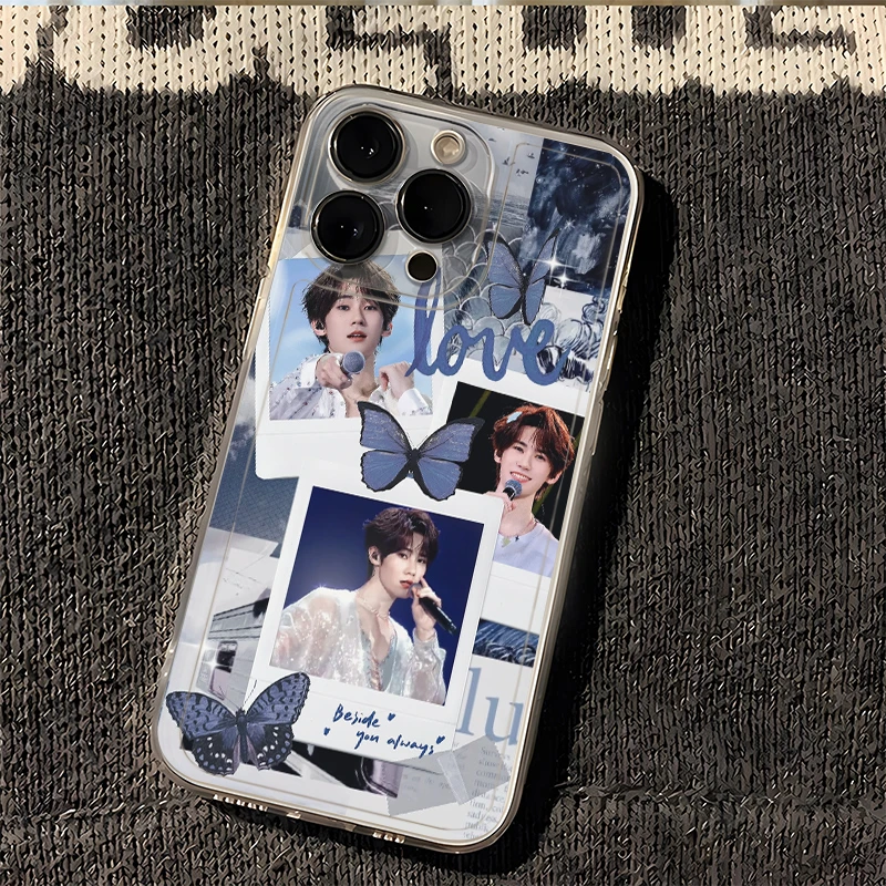 23明星张真源手机壳适用苹果13vivoppo华为荣耀透明小米