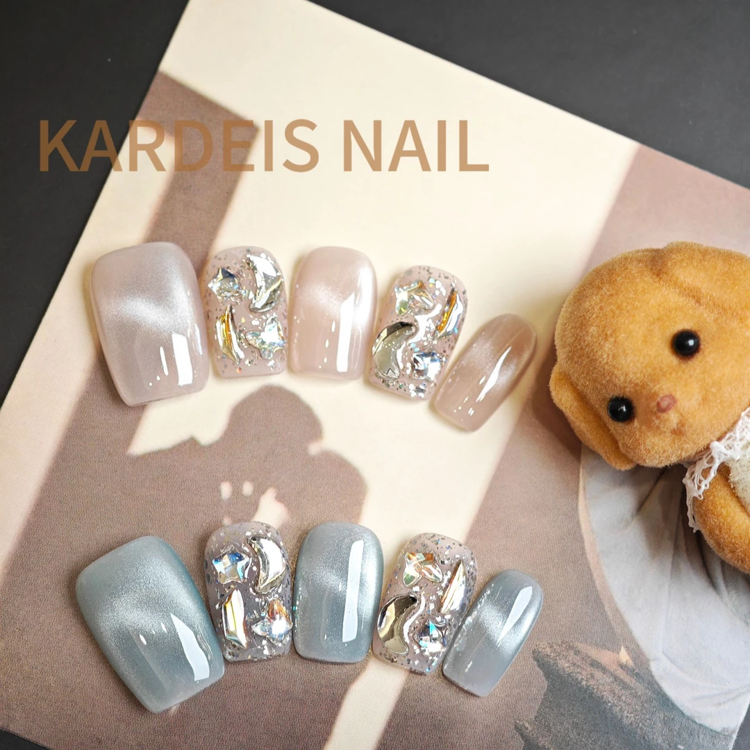 【鸳鸯水波纹】kardeis nail 卡戴浠 高定设计师穿戴甲