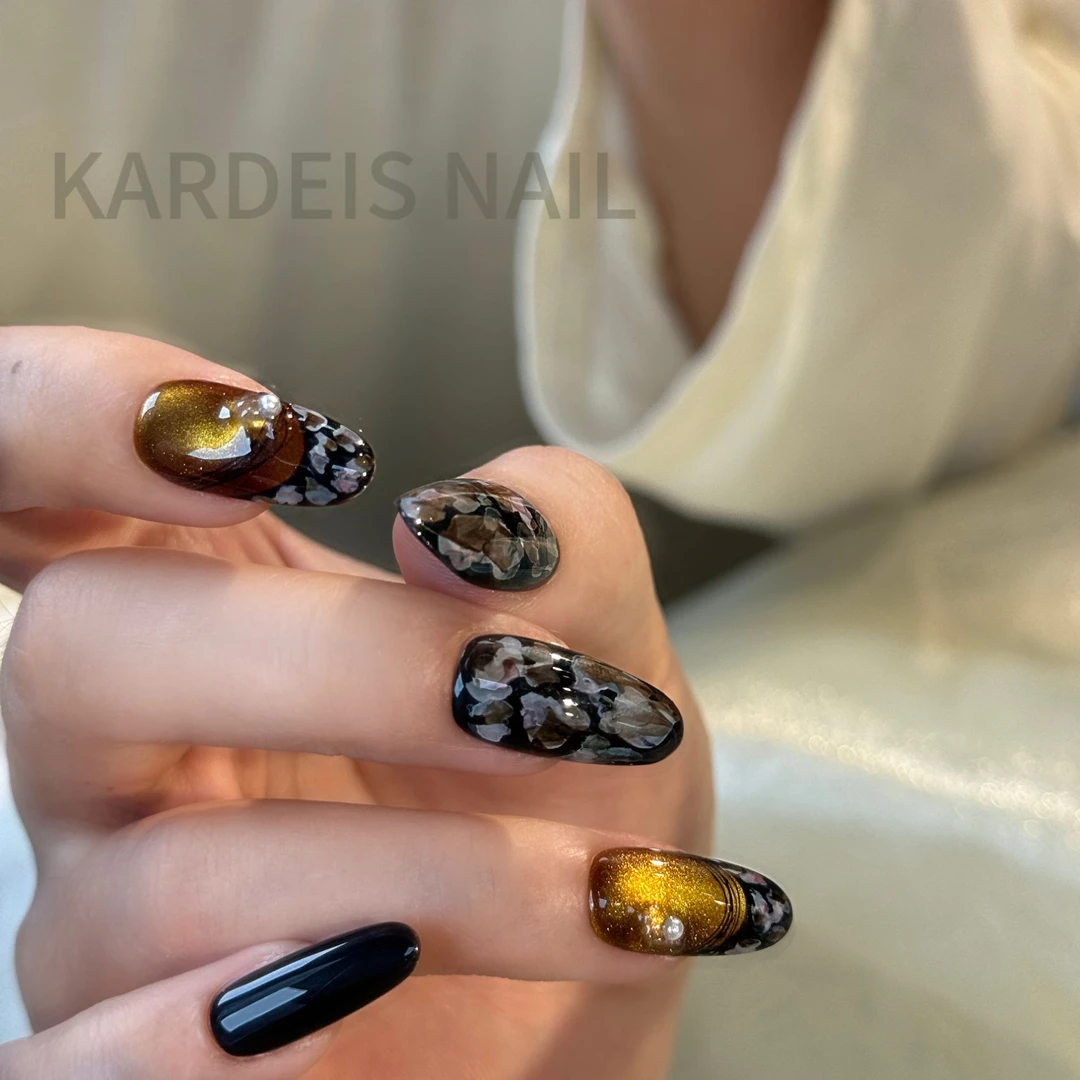 【紫霞仙子】kardeis nail卡戴浠高定设计穿戴甲