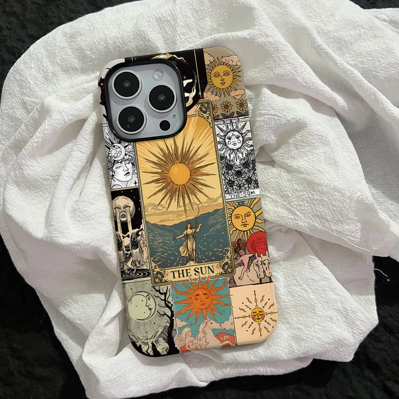 小众艺术苹果15promax手机壳iphone16华为12小米14适用创意13男女