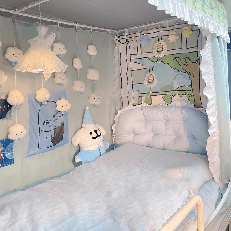 smvp大学生宿舍床头靠枕靠垫枕头网红靠背抱枕床上布置装饰女