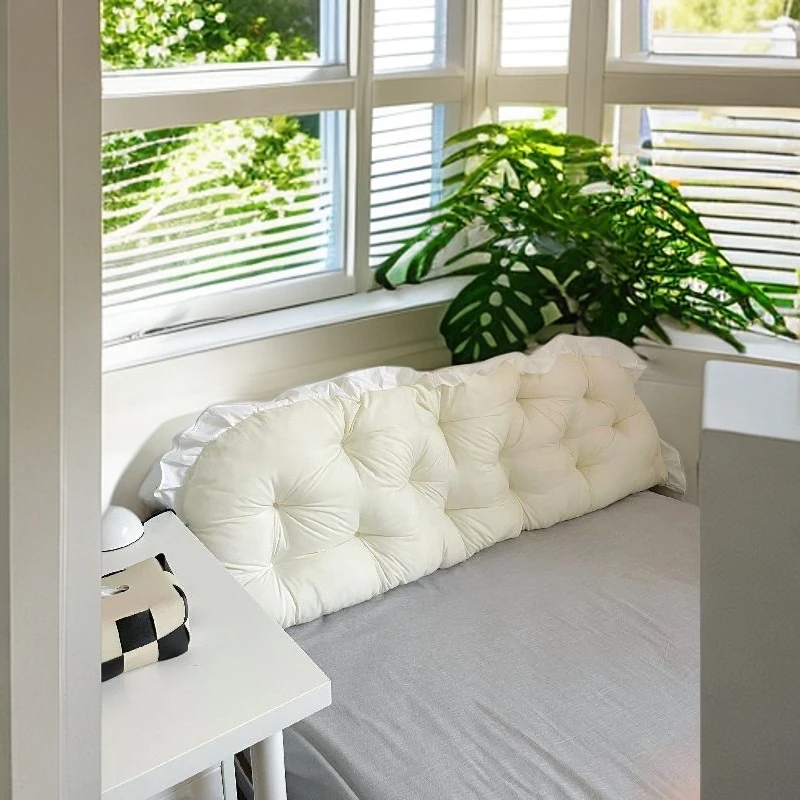 拉芬德榻榻米靠背床头枕头加厚枕头软糯靠垫沙发靠枕学生宿舍软包