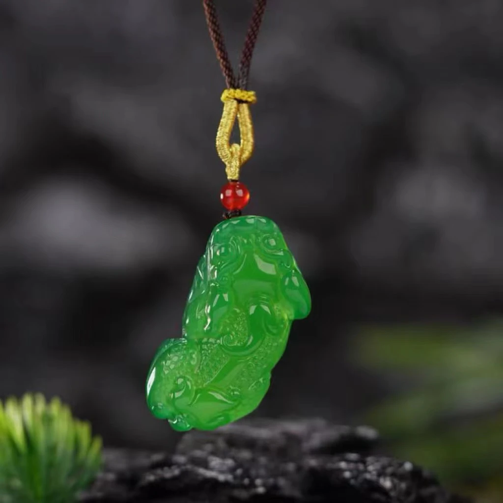 【貔貅PX01】天然正品 玉髓貔貅 玉中精髓 万事顺遂 赠绳