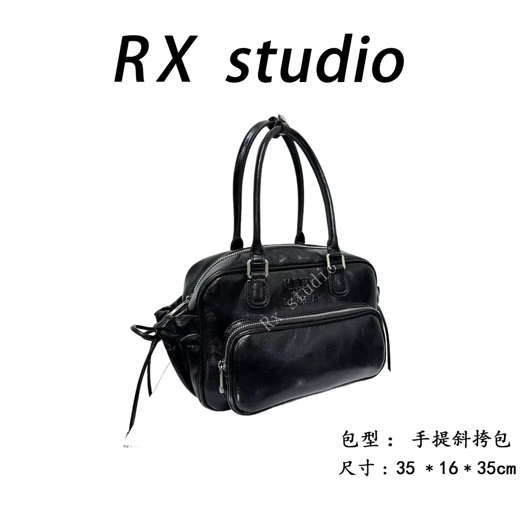 【南沙瑞熙】SD-5099-1-黑色RAIN.CUN轻奢小众时尚女士包