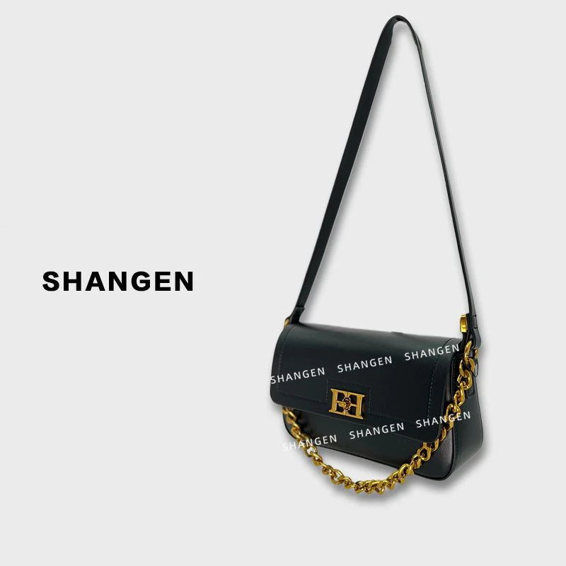 【南沙瑞熙】SKL-10011-黑色RAIN.CUN轻奢小众时尚女士包