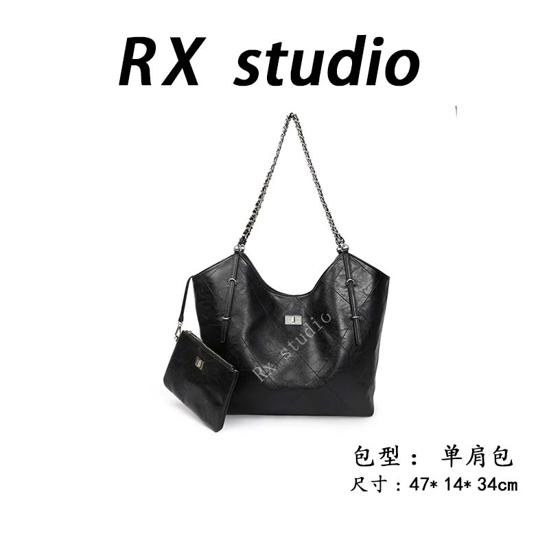 【南沙瑞熙】BF-66219-黑色RAIN.CUN轻奢小众时尚女士包