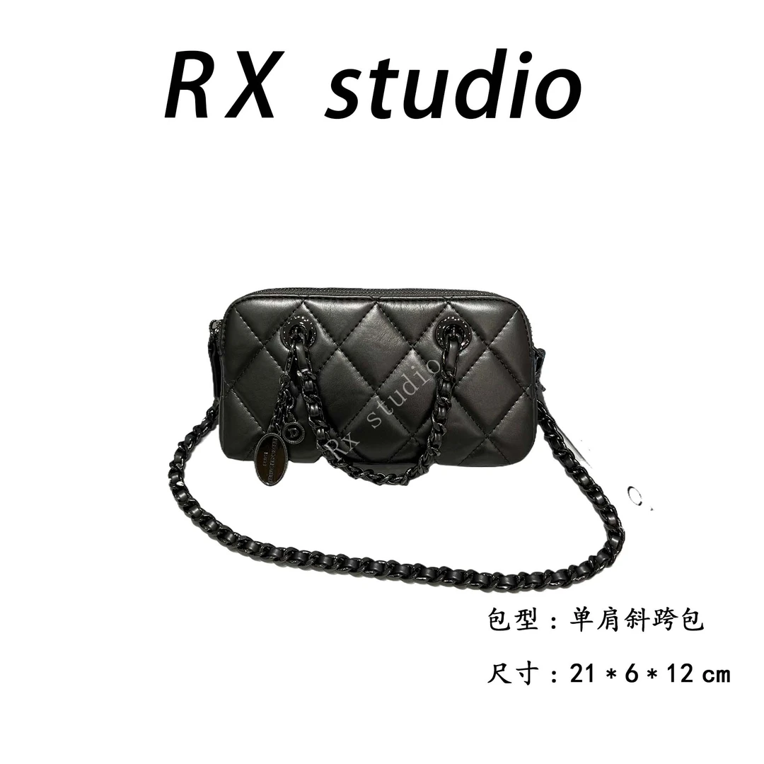 【南沙瑞熙】ZT-D7063-枪色RAIN.CUN轻奢小众时尚女士包